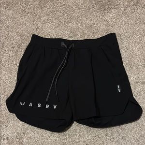 ASRV Black Men's Shorts